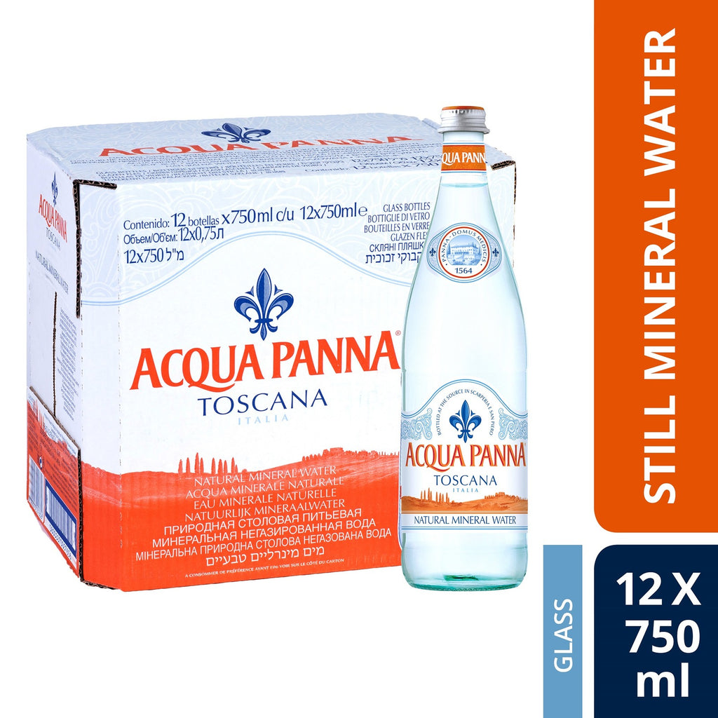Acqua Panna Still Mineral Water (12 x 750ml) BBD: Mar 2026