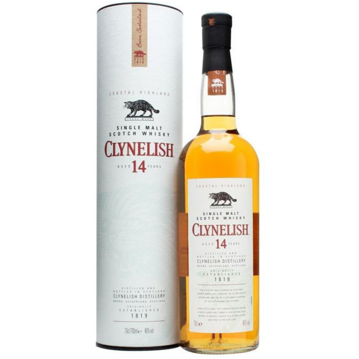 Buy Clynelish 14 Year Old Single Malt Scotch Whisky 700ml Online