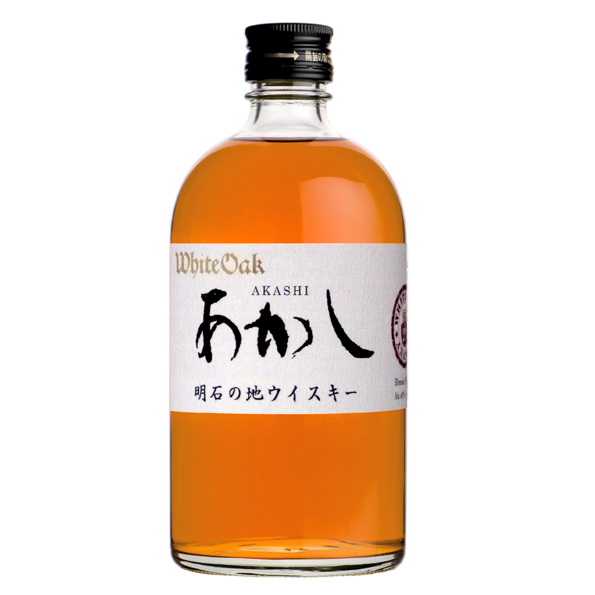 AKASHI 8年 シングルモルトウイスキー 500ml Buy Akashi White Oak Blended Japanese Whisky 500ml Online in