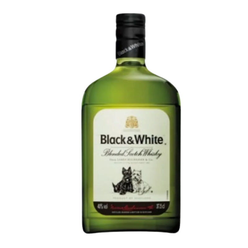 Black and White Blended Scotch Whisky 375ml – Oak & Barrel