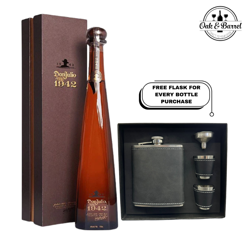Don Julio 1942 テキーラ 750ml ギフトボックス付き Don Julio 1942 Tequila 750ml – Oak & Barrel