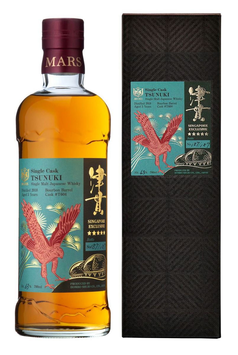 Mars Tsunuki Single Cask #T604 (Singapore Exclusive) 700ml