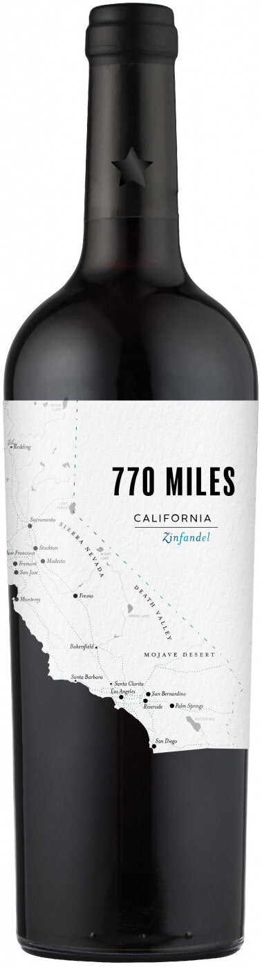 Vin De California 770 Miles Zinfandel 750ml