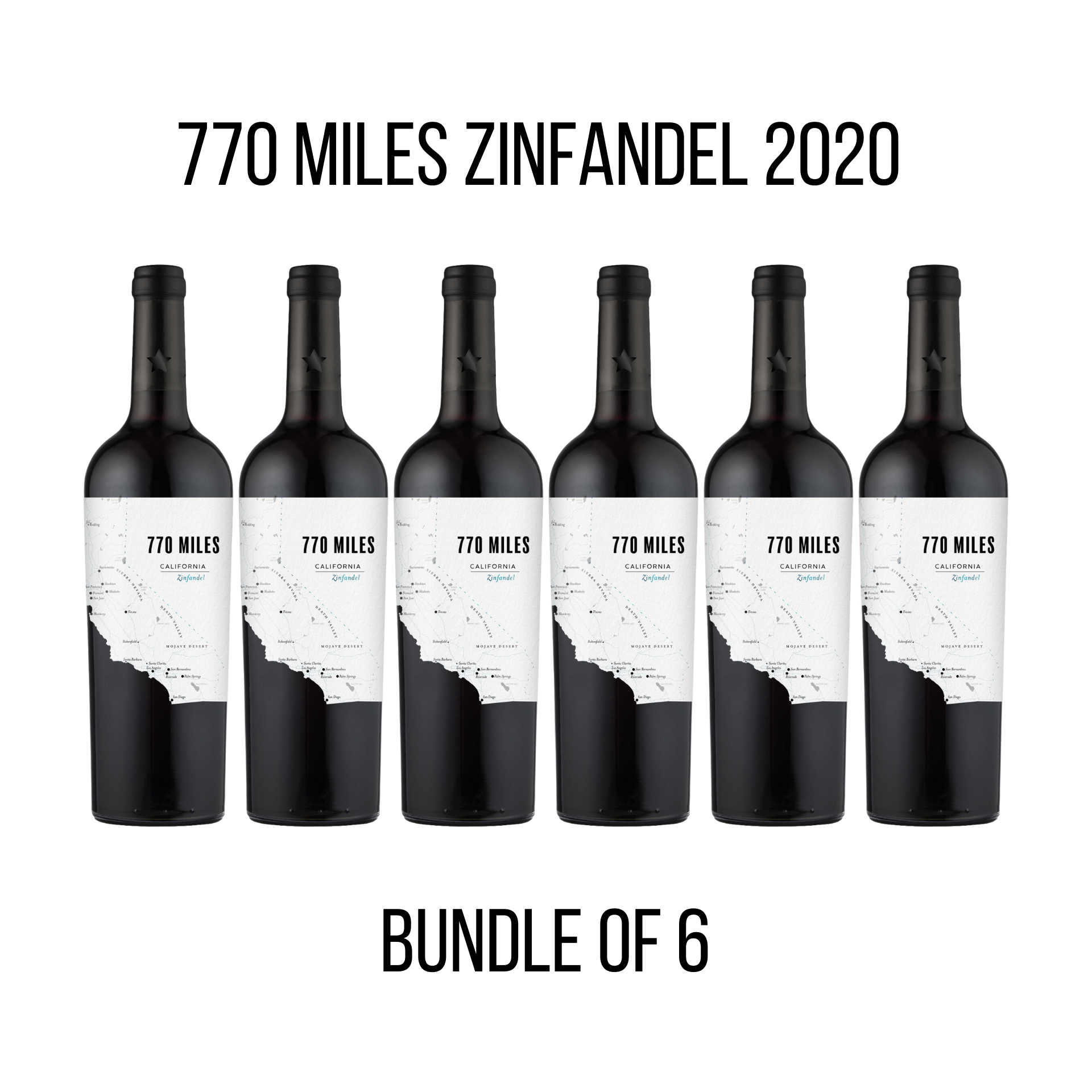 Vin De California 770 Miles Zinfandel 750ml (2021)
