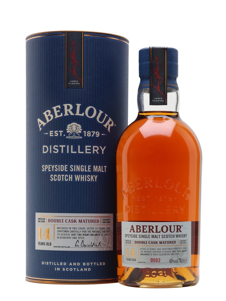 Aberlour 14 Year Old Double Cask Speyside Single Malt Scotch Whisky 700ml