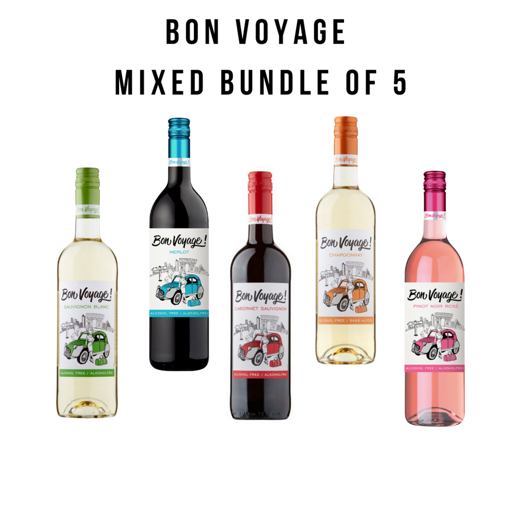Bon Voyage Mixed Bundle of 5 (Alcohol Free)