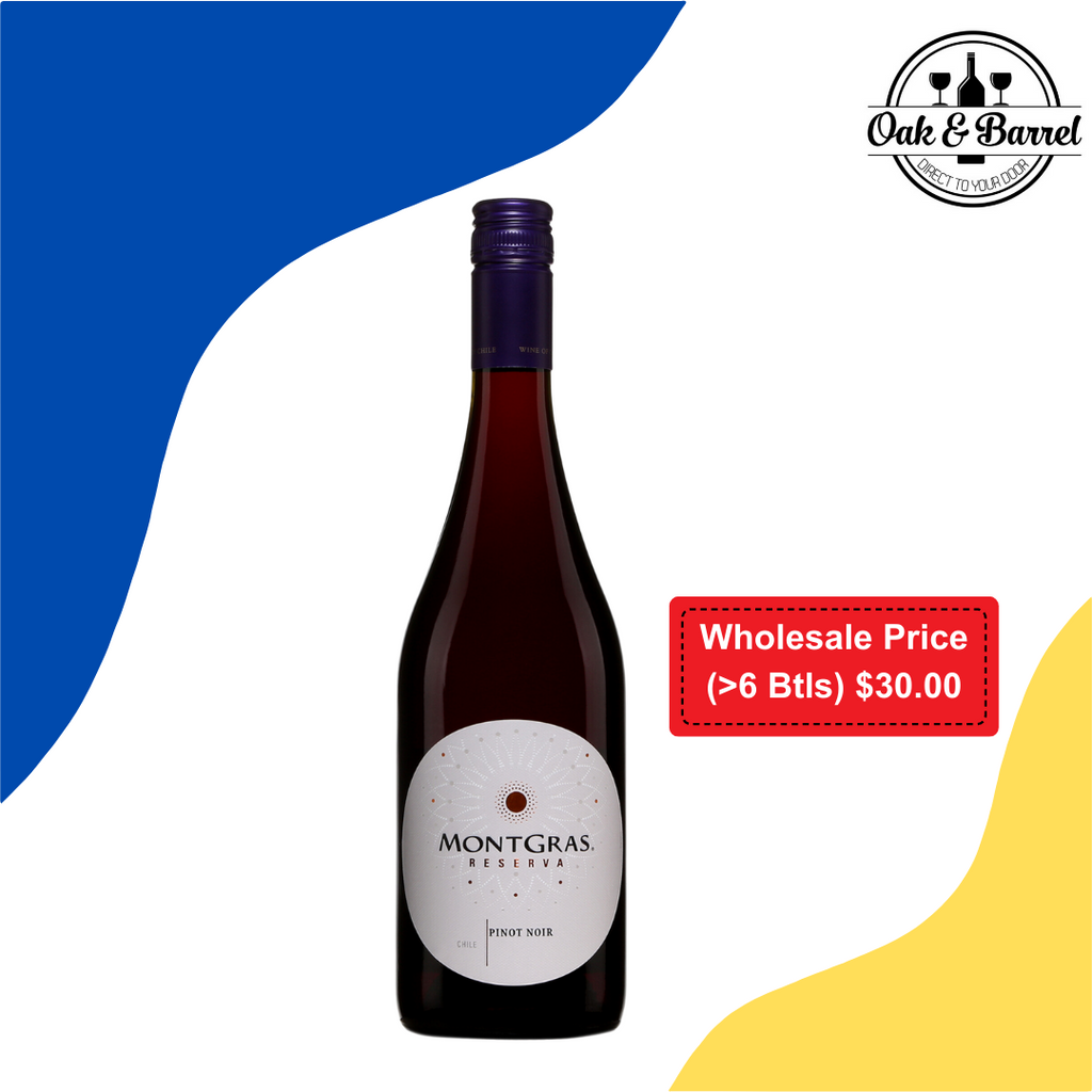 Montgras Reserva Pinot Noir 750ml (2020)