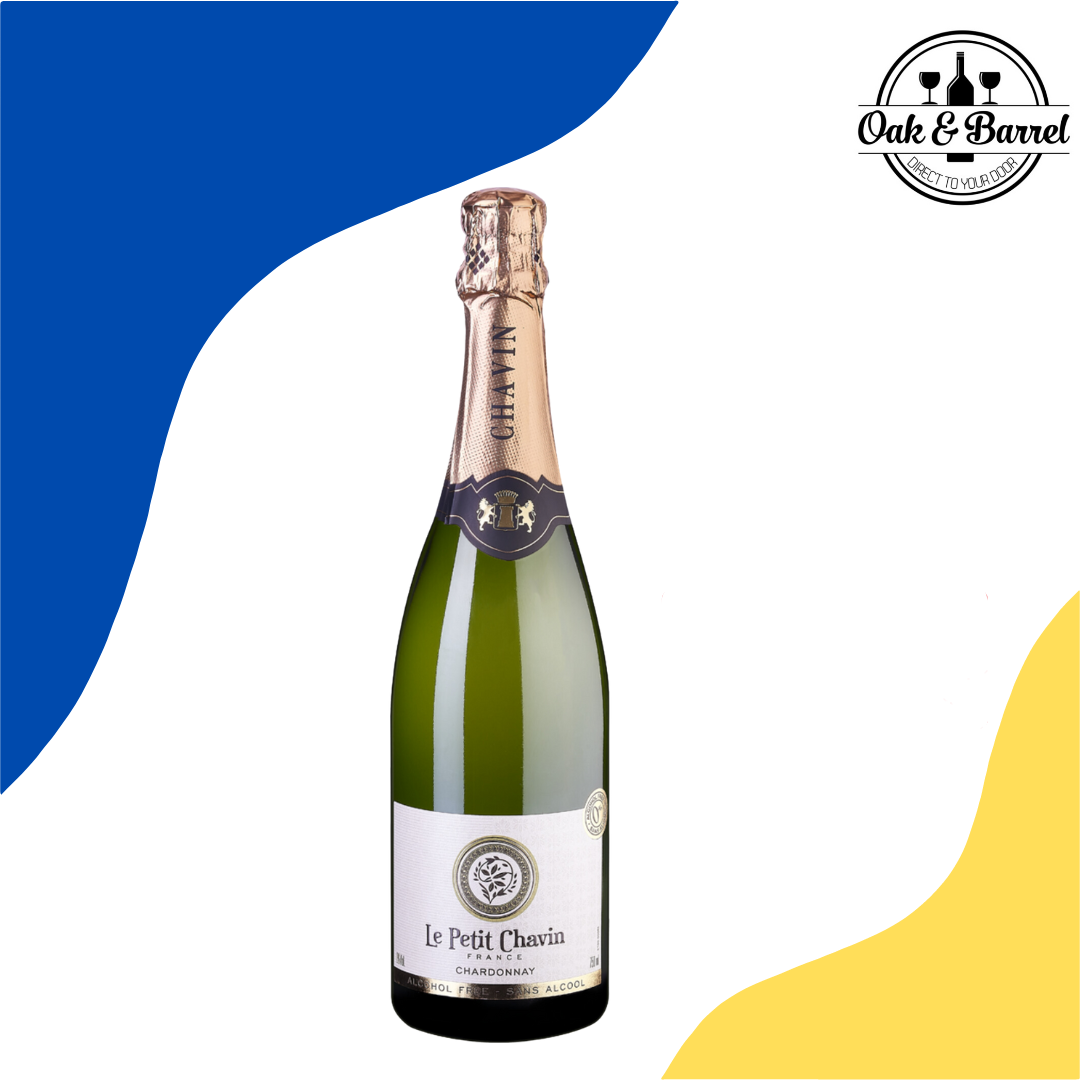 Le Petit Chavin Alcohol Free Sparkling Chardonnay 750ML