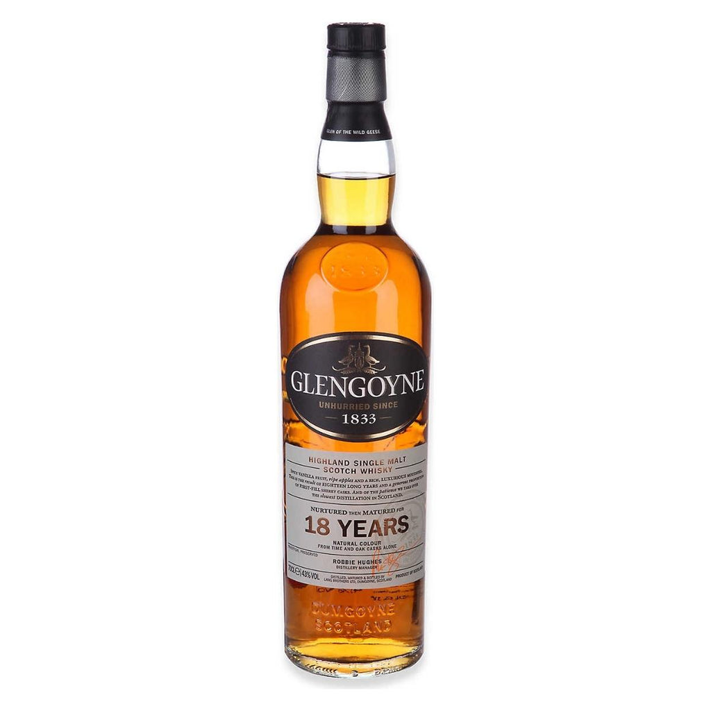 Glengoyne 18 Year Old Highland Single Malt Scotch Whisky