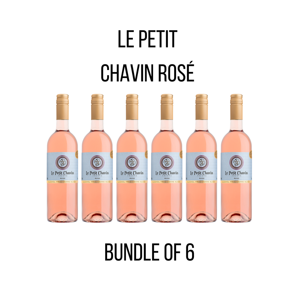 Le Petit Chavin Alcohol Free Rosé 750ML BBF: Oct 2027