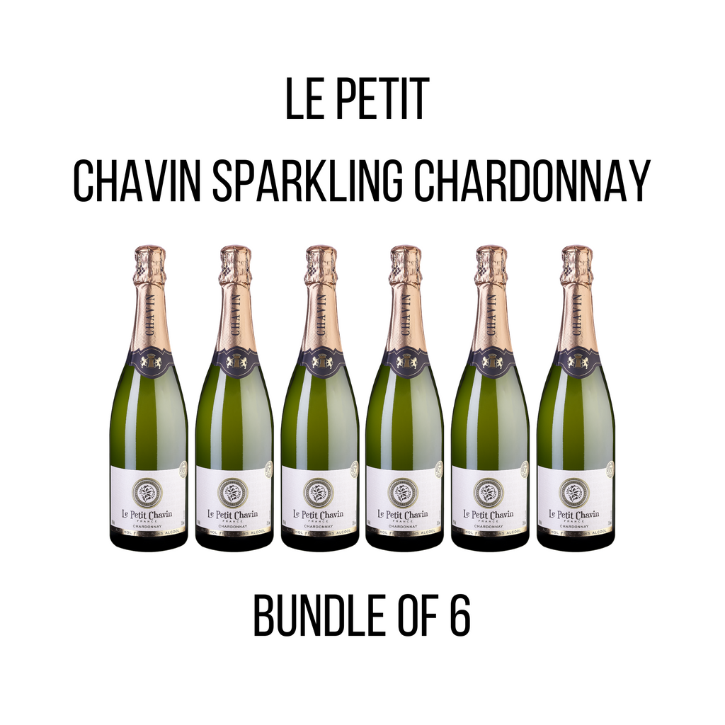 Le Petit Chavin Alcohol Free Sparkling Chardonnay 750ML