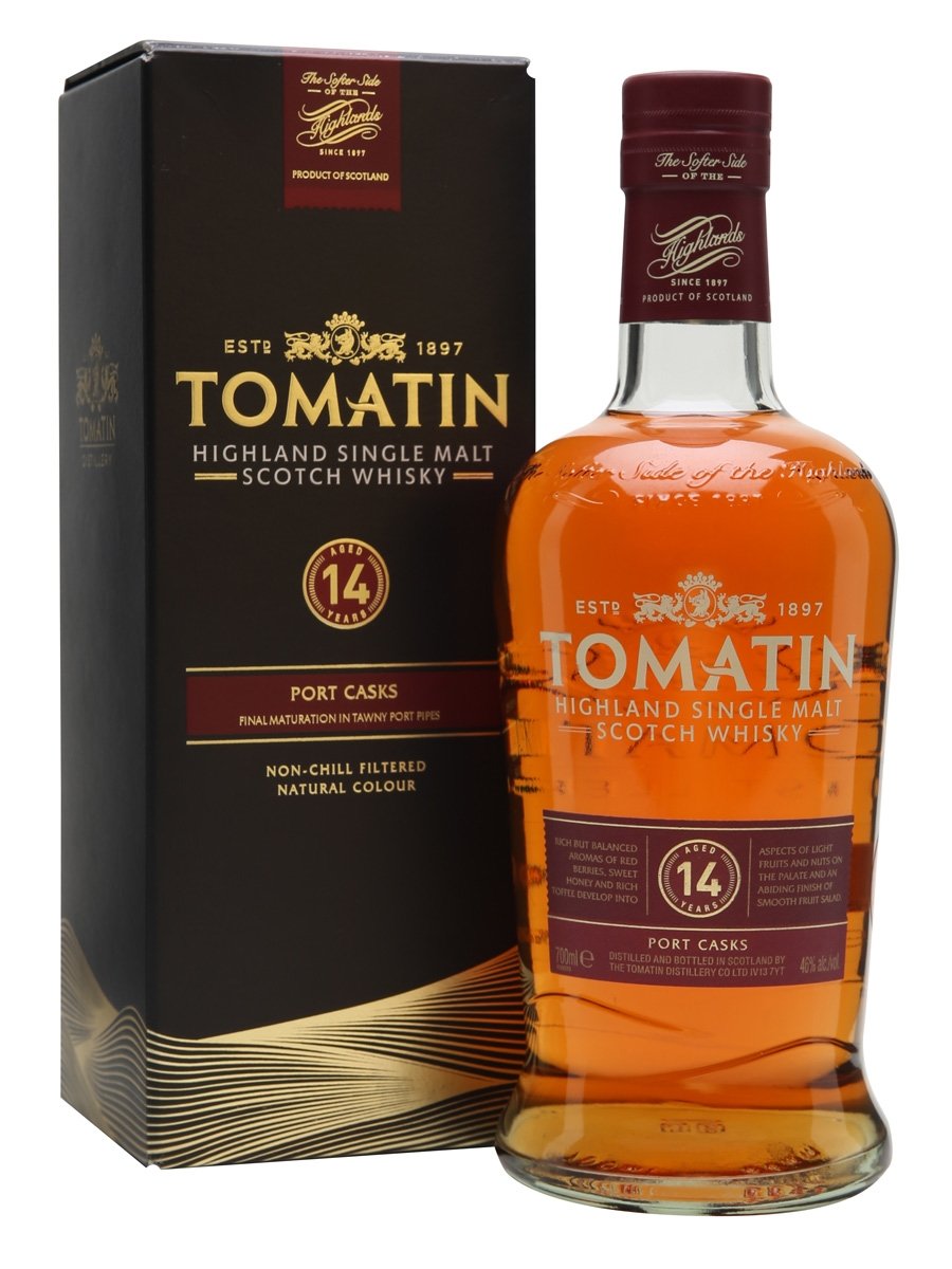 Tomatin 14 Year Old Single Malt Whisky 700ml