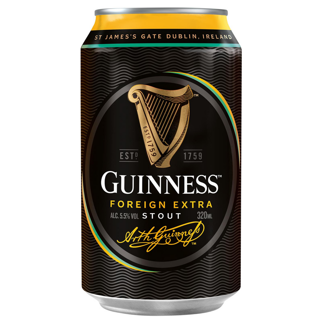 Guinness Stout Cans (24 x 320ml) BBF: May 2024