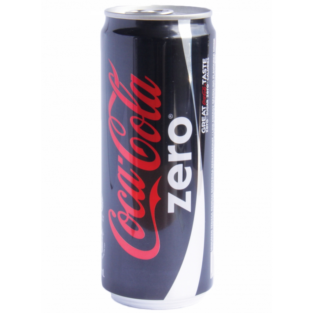 Coca Cola Zero Cans (24 x 330ml) BBF: Jun 2024