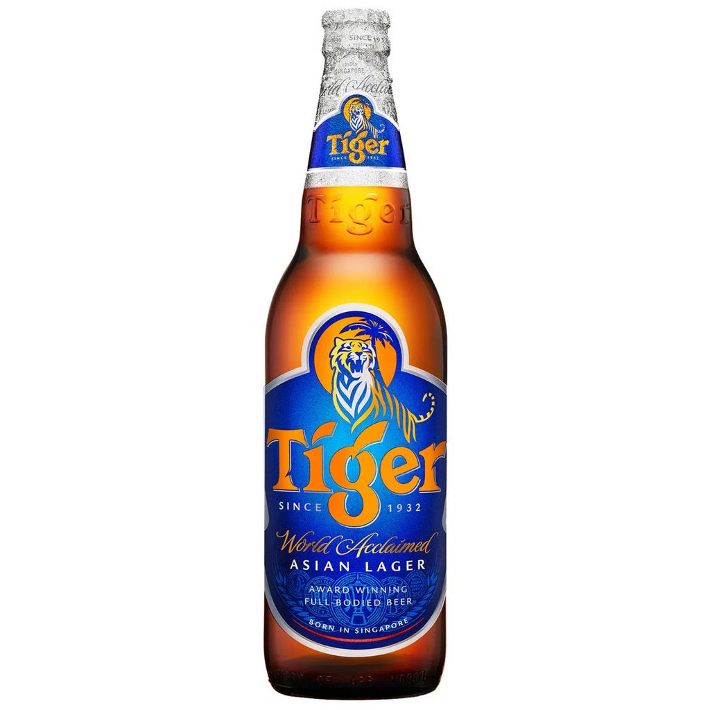 Tiger Beer Glass Bottles (24 x 330ml) BBF: Jan 2025