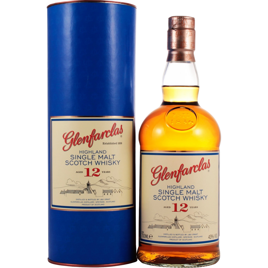 Glenfarclas 12 Year Old Single Malt Whiskey 700ml